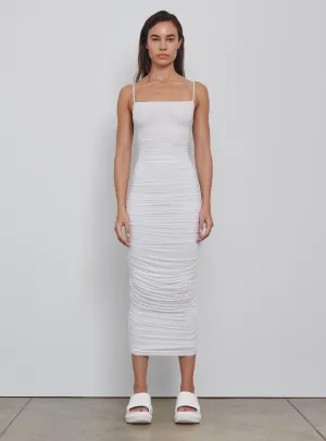 Ruched Slip Dress