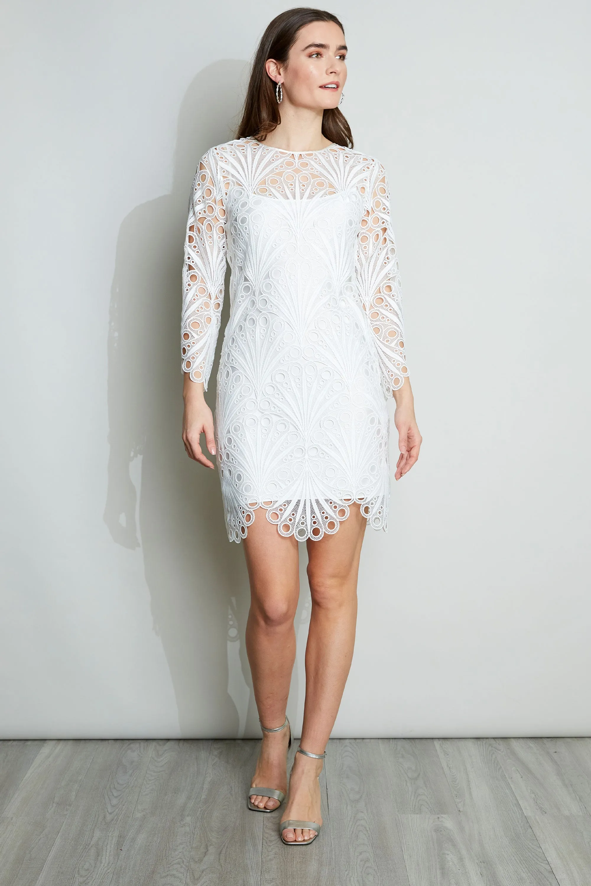 Scallop Lace Dress