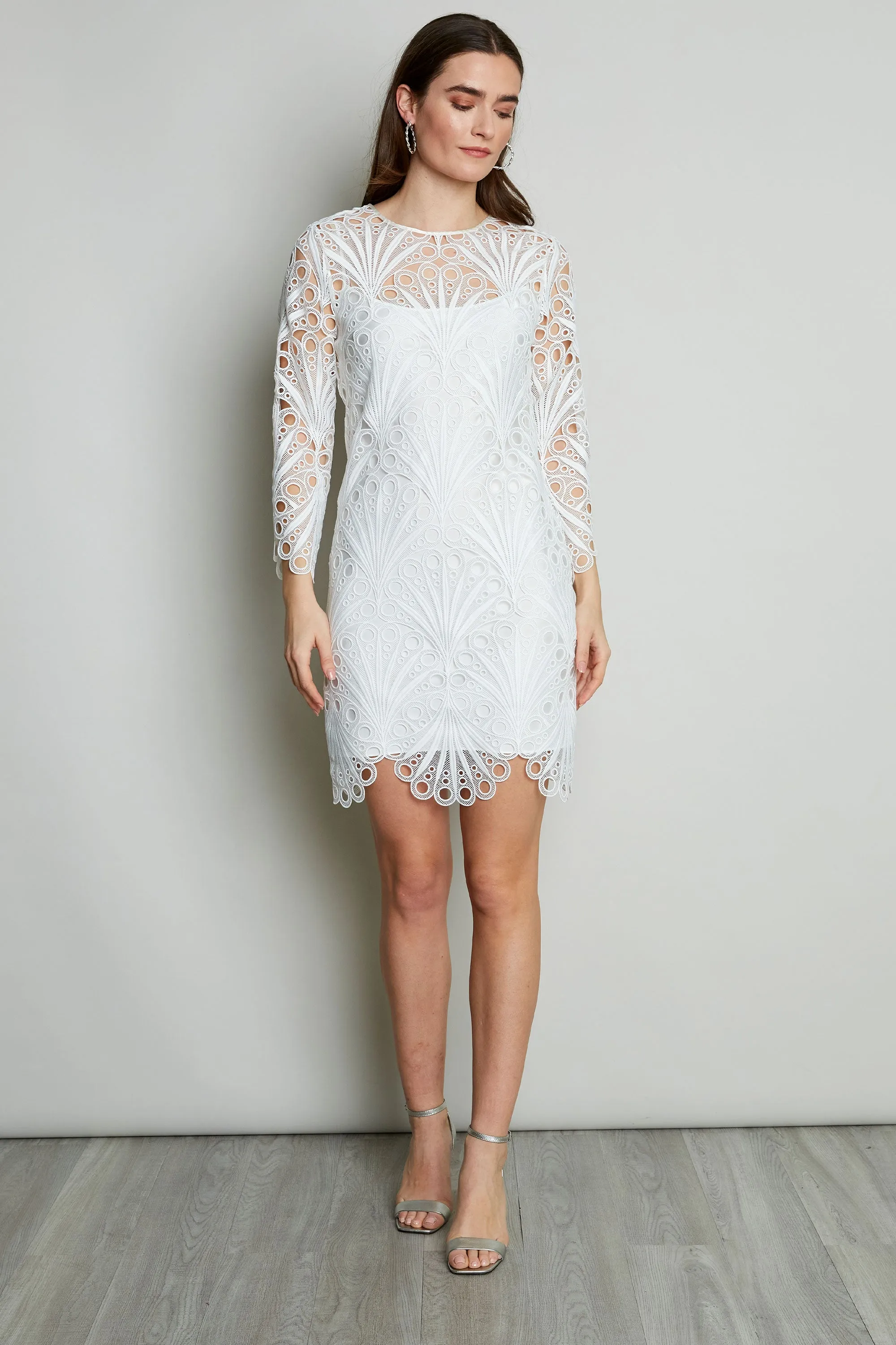 Scallop Lace Dress