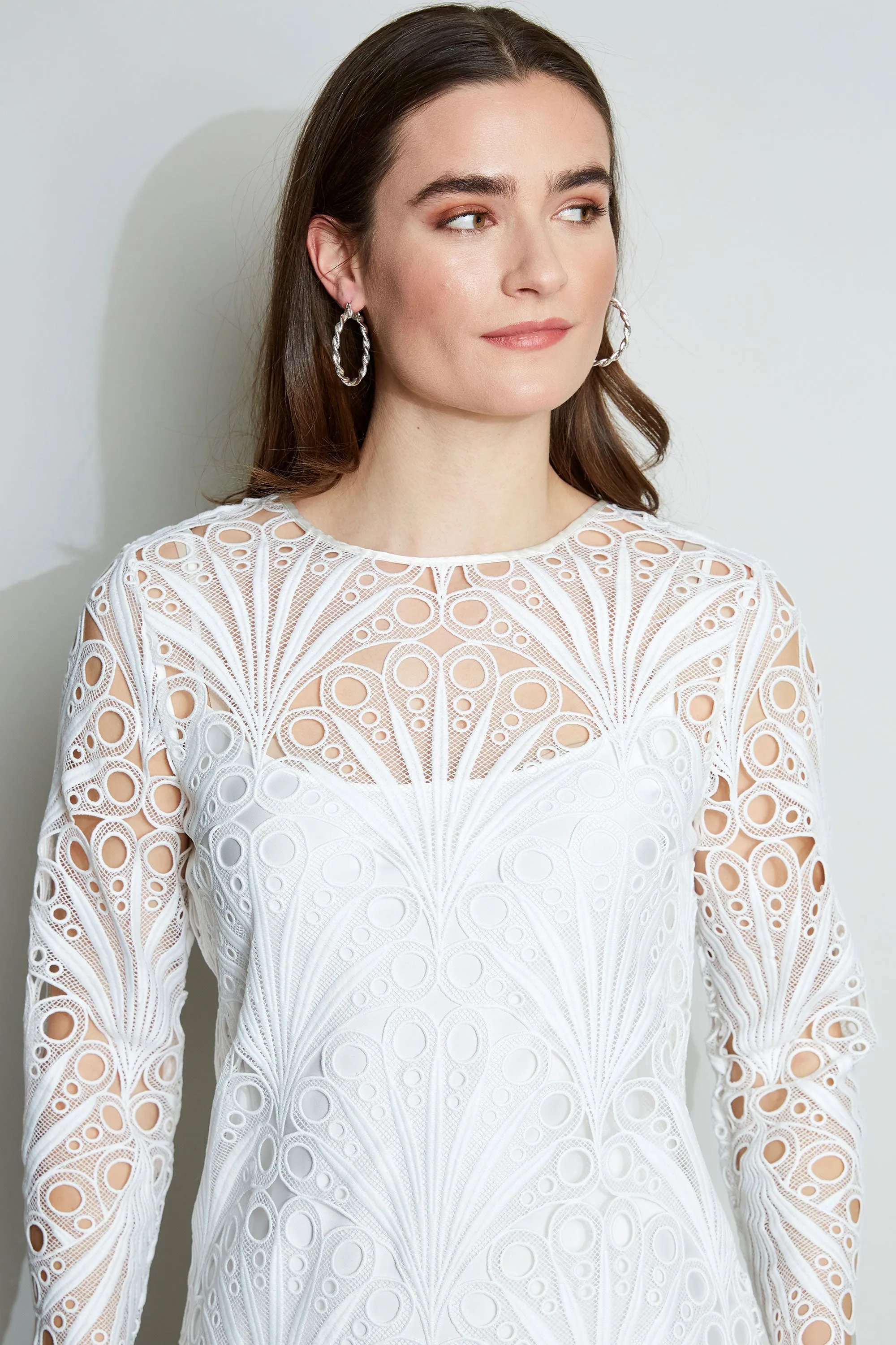 Scallop Lace Dress