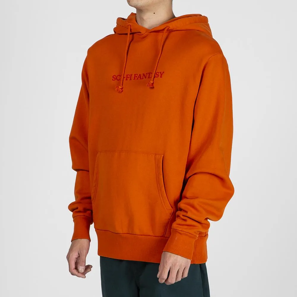 Sci-Fi Fantasy Logo Pullover Hoodie / Burnt Orange