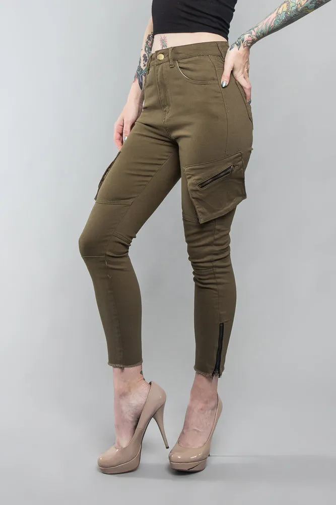 Skinny Cargo Pants