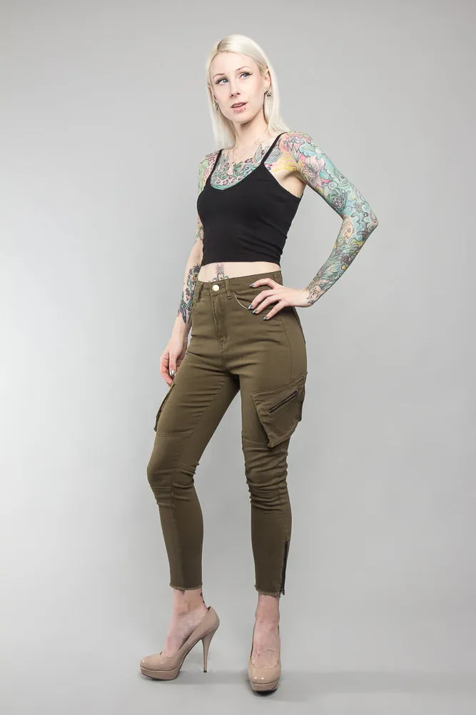 Skinny Cargo Pants