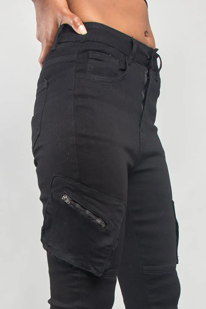 Skinny Cargo Pants