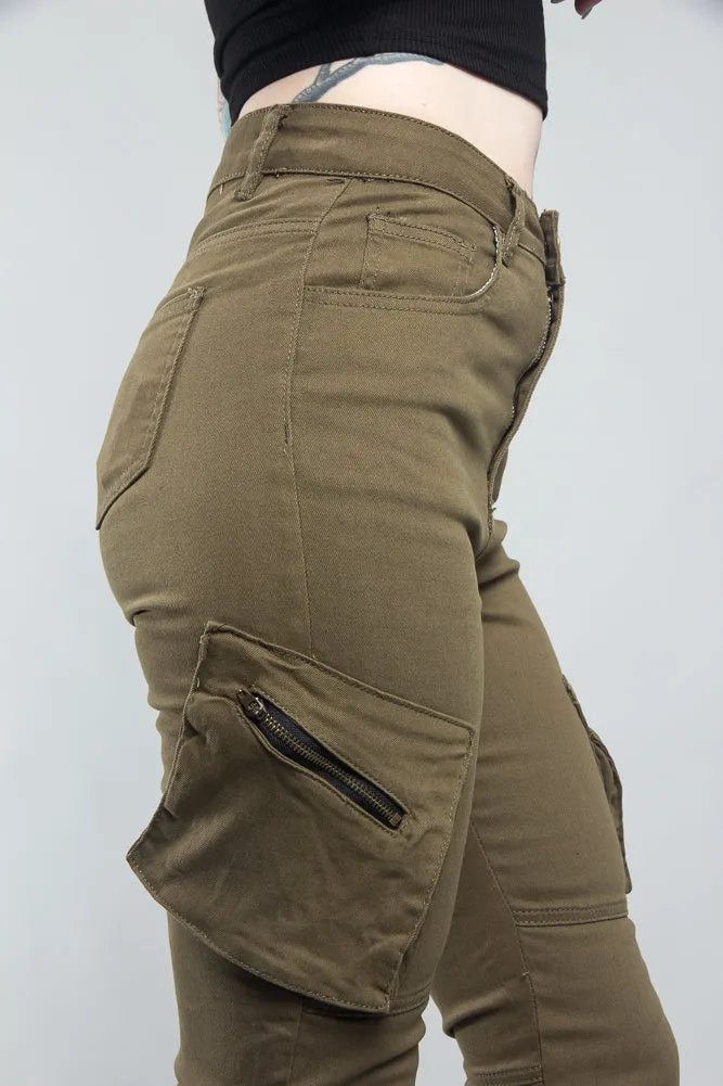 Skinny Cargo Pants