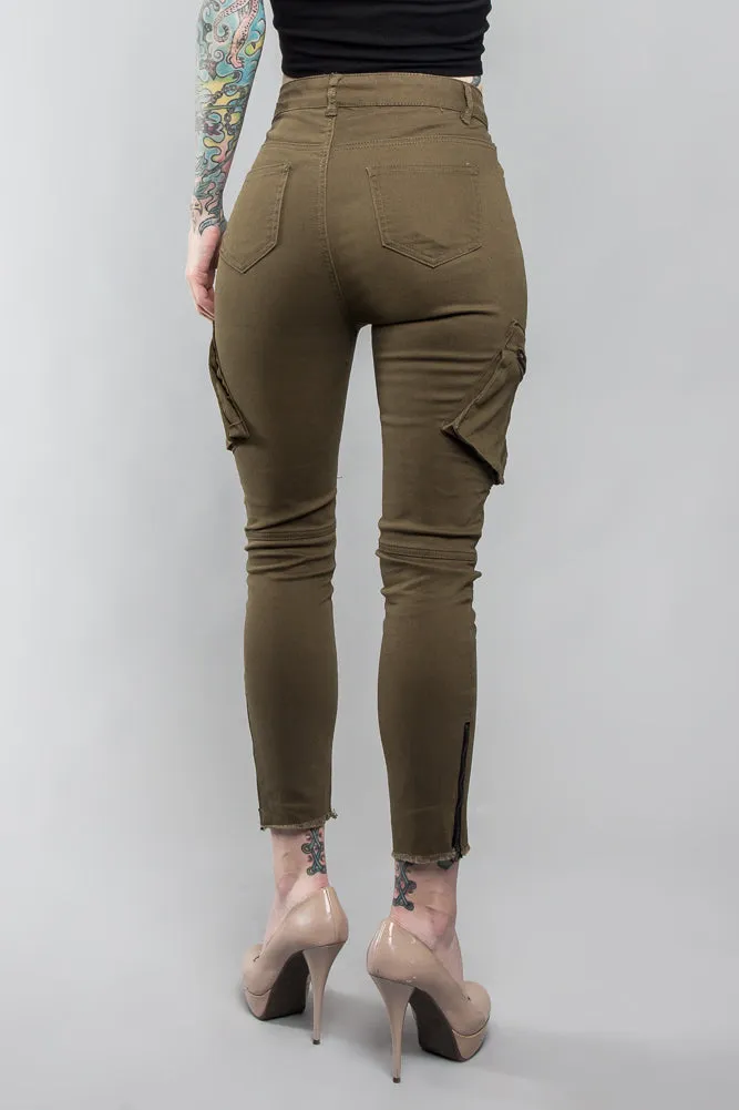 Skinny Cargo Pants