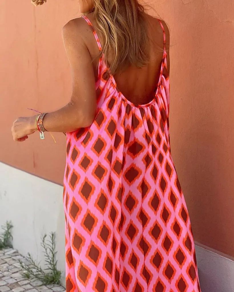 Sleeveless Slip Dress