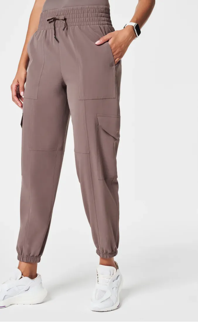 Spanx On the Move Cargo Jogger Smoke