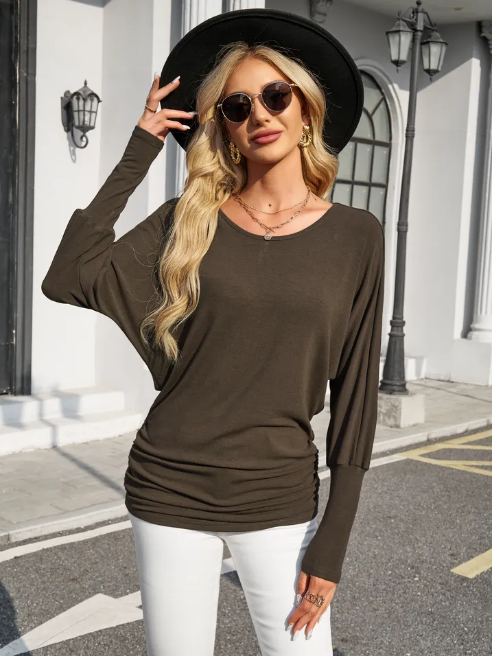 TEEK - Long Sleeved Baggy Sleeve Top