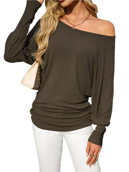 TEEK - Long Sleeved Baggy Sleeve Top