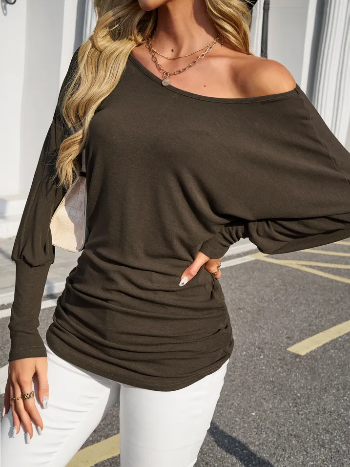 TEEK - Long Sleeved Baggy Sleeve Top