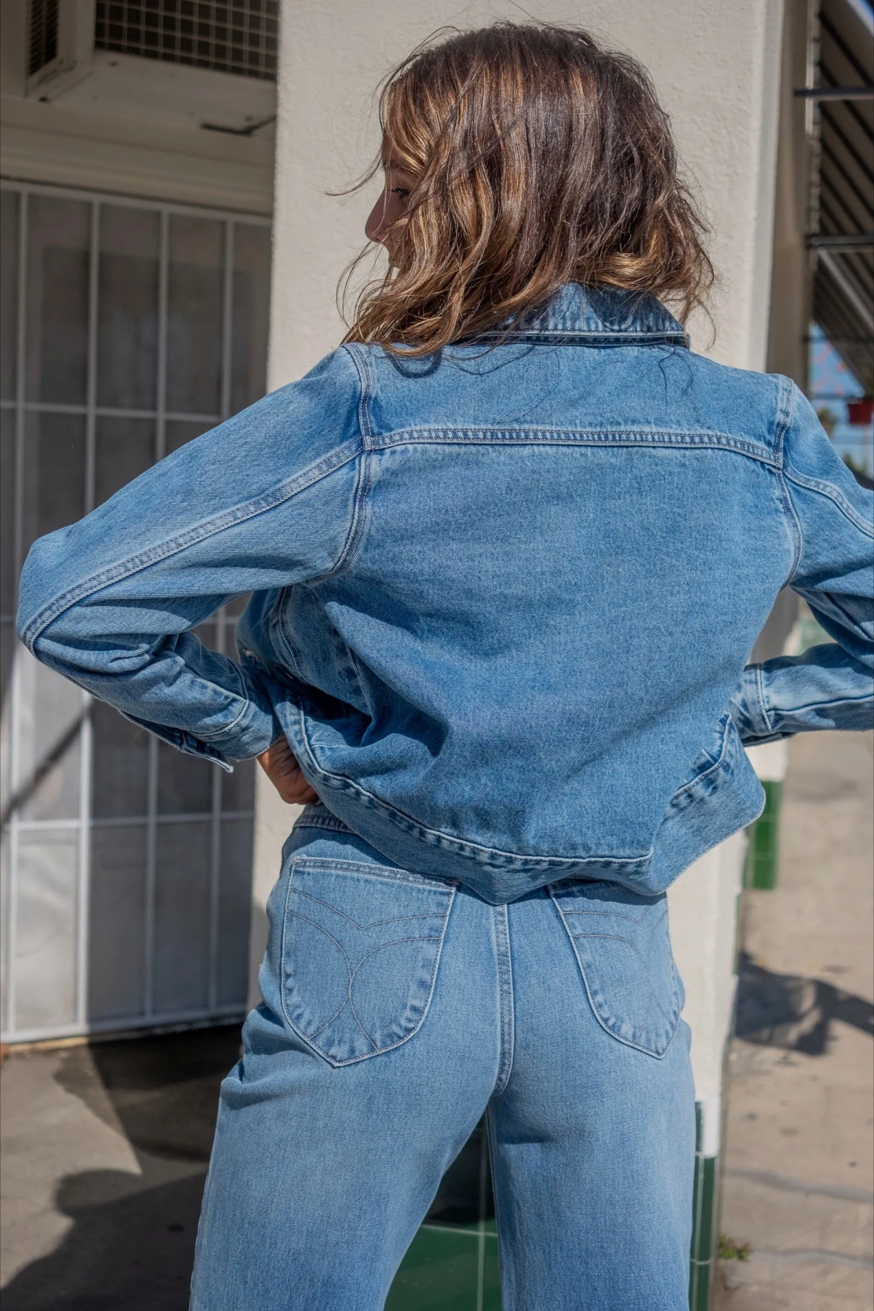 Western Blue Denim Jacket