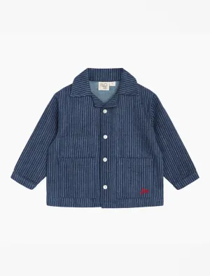 Willy Shirt in Indigo Stripe