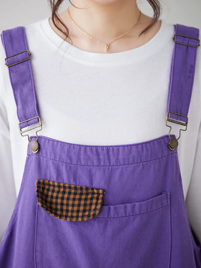 Women’s Fashion Look Stylish Pocket Style Overalls Dungarees