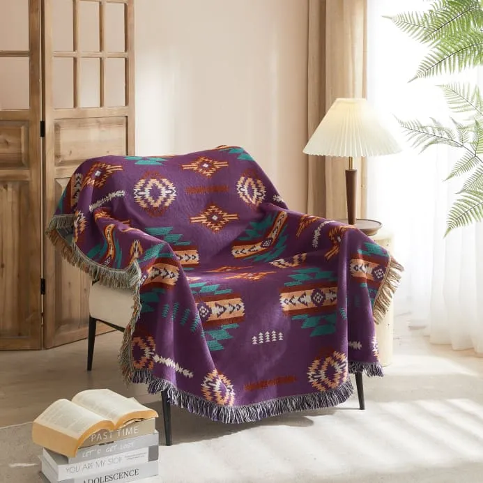 Woven Aztec Throw