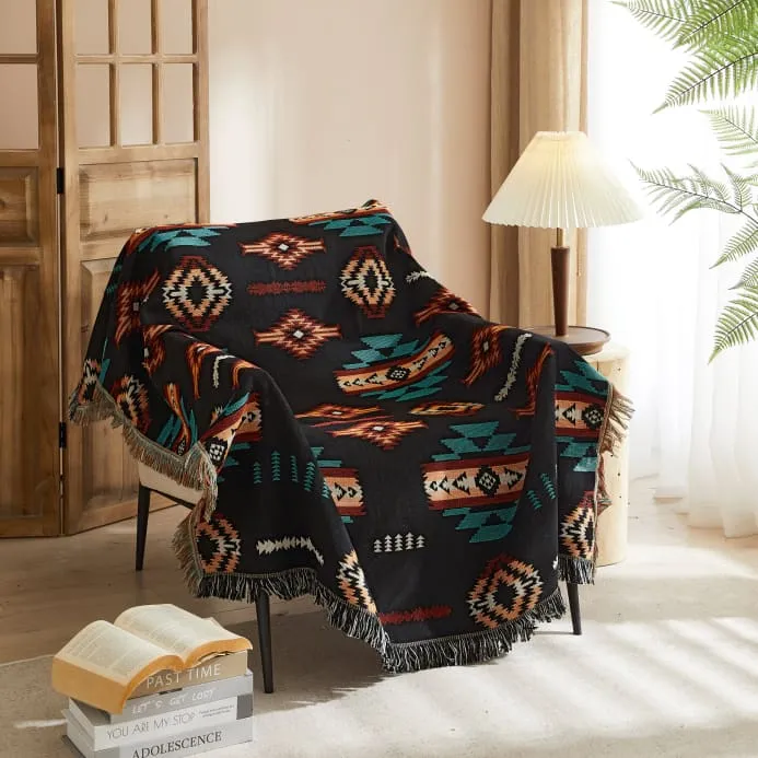 Woven Aztec Throw